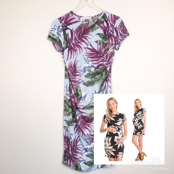 maternity hawaiian dress